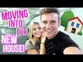 MOVING INTO OUR NEW HOUSE!!! - Mini House Tour!