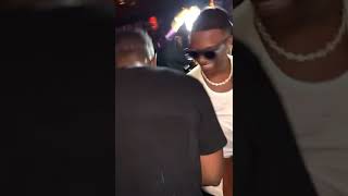 Wizkid and Omar Sterling celebrates Small God's birthday in Ghana