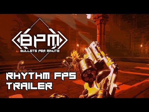 BPM: BULLETS PER MINUTE - RHYTHM FPS - Announcement Trailer