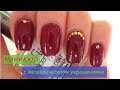 Маникюр с металлическими украшениями  / Manicure with metallic decorations