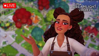 🔴 Pretending DreamSnaps Doesn't Exist So I Can Decorate! | Disney Dreamlight Valley Stream