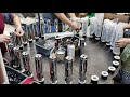 Chair gas cylinder manufacturer equipments  final assembly by manual