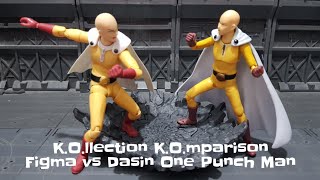 K.O.llection K.O.mparison Figma vs Dasin Model One Punch Man Saitama