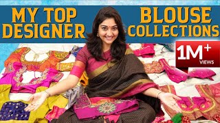 My Top Designer Blouse Collections for Silk Sarees | Neels screenshot 1