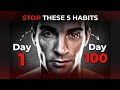 5 daily Habits killing your life- Fix this before 2026 #morningroutine #animemotivation #lifereset 