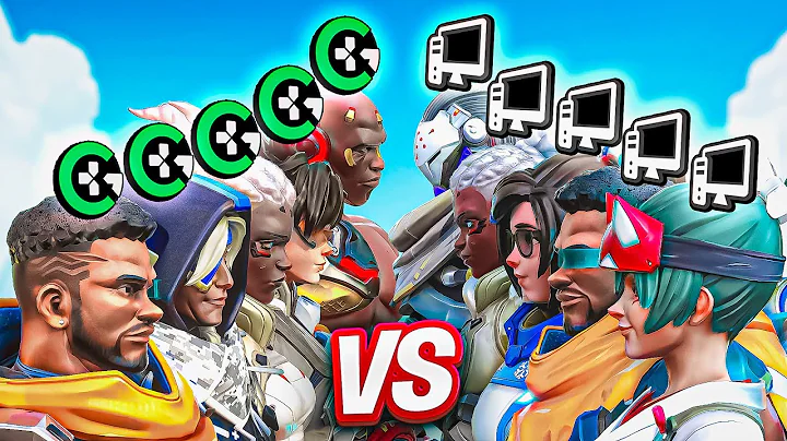 Can a Random PC Top 500 Team Beat the #1 CONSOLE TEAM in Overwatch 2?!