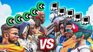 Can a Random PC Top 500 Team Beat the #1 CONSOLE TEAM in Overwatch 2?!