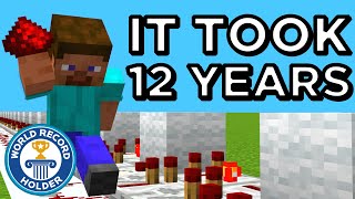 Breaking Minecraft's Oldest Redstone Record