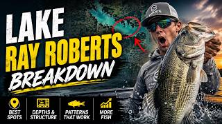 Lake Ray Roberts Breakdown (Texas) | Ledges, Creek Channels & Offshore Structure