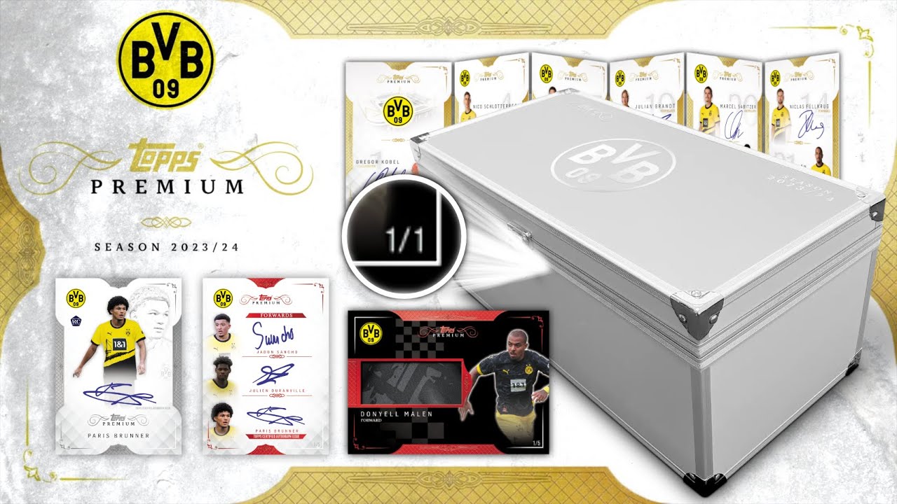 HITTING 1/1'S IN THE *NEW* TOPPS BORUSSIA DORTMUND PREMIUM SET 23