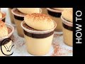 Eggless Coffee Panna Cotta with Caramel Cheesecake and Chocolate Sauce No Bake and Eggless