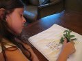 Katie (5) spends PRECIOUS time with a BABY HUMMINGBIRD who&#39;d fallen from her nest