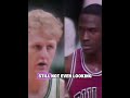 MERRY FING CHRISTMAS! Bird's coldest moment vs Jordan#nba #jordan #larrybird #goat #fyp