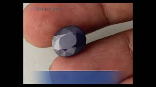 Product Video for: Bangkok Blue Sapphire (Neelam) 7.9 Carat (8.68 Ratti) — Oval Cut