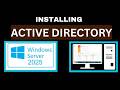 Installing Active Directory and Promoting the Server to a Domain Controller. Home Lab Series