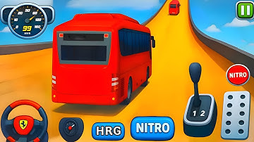 Crazy Bus Mega Ramp Impossible Racing - Bus Stunts Impossible Tracks - Android Gameplay #10