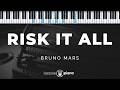 Risk It All - Bruno Mars | KARAOKE PIANO
