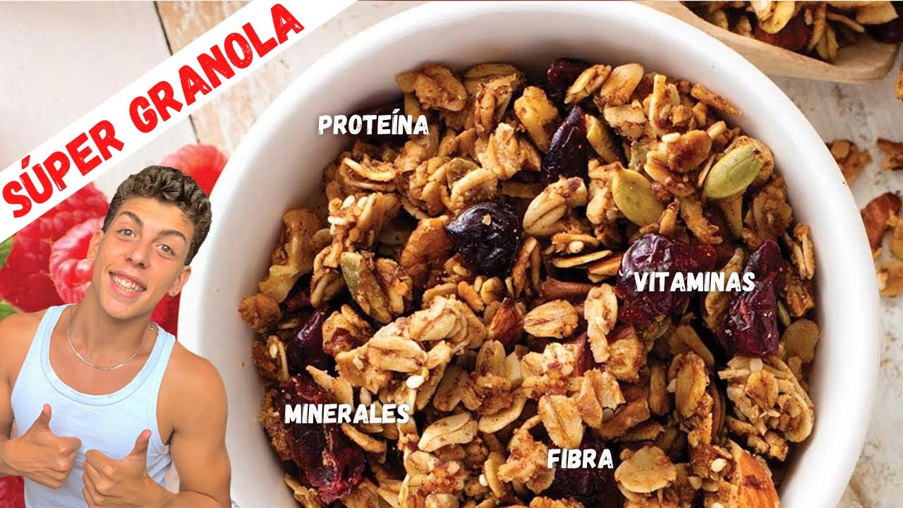 SÚPER GRANOLA para PERDER PESO y AUMENTAR MASA MUSCULAR💪 Más ECONÓMICA