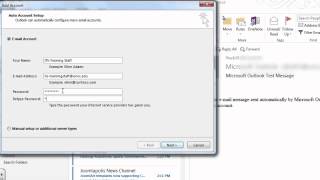 In this video, you will see how to configure outlook 2013 use gmail
windows 7. for more information, visit http://itservices.uncc.edu.