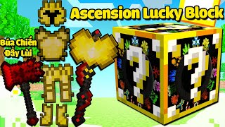 BÚA CHIẾN SIÊU ĐẨY LÙI VIP NHẤT ?? MINI GAME : Ascension Lucky Block Bedwars screenshot 1