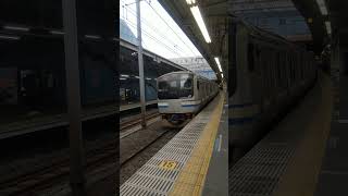 【品川駅】横須賀・総武快速線（JR東日本E217系電車）上総一ノ宮駅行の到着（東京都・鉄道）Yokosuka Sobu Rapid Line Shinagawa Station TOKYO TRAIN