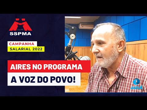 Rádio Azul | Tesoureiro Aires Ribeiro participa do programa “A Voz do Povo” com Marcelo Harteman