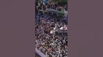 #trending mukhtar Ansari ki mitti Dene logo ki bhide #viral #video