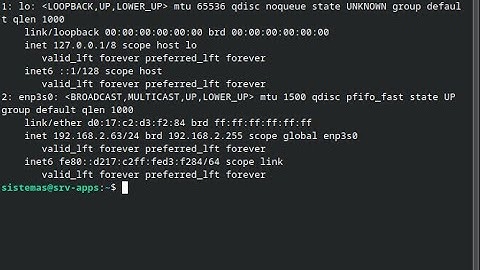 Agregar IP estática en Debian (CLI)