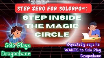 Why You Feel Embarrassed When You Try to SoloRPG  (feat: Everything You Need to Know about Circles)