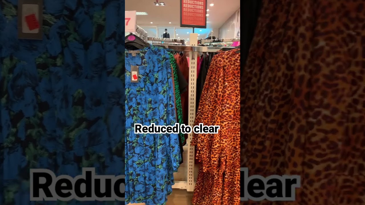 Reduced To Clear In Primark