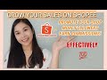 GROW YOUR SALES ON SHOPEE EFFECTIVELY 💯