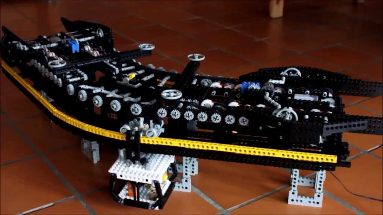 Kuppelbare Lego-Seilbahn – kuppelbare Lego Technic Seilbahn – HZVAJ