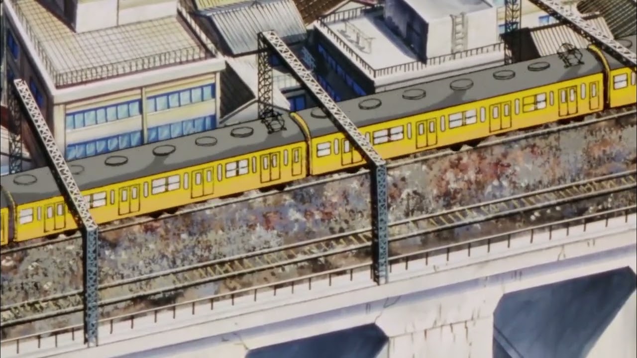 (No music) Anime Visual for Vaporwave, City Pop, Synthwave, Lofi 325