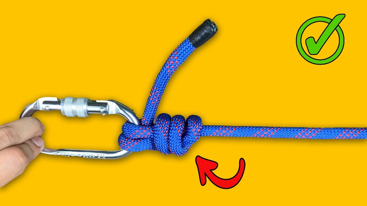 Picture of Simple and Reliable Knot for Daily Practical Knotting Skills - YouTube