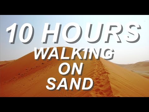 Walking on Sand - Relaxing Nature Sounds 10 Hours