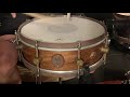 A&amp;F Drum Co 4.5x13” Maple Club Snare