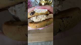 Have you tried making a cookie ice cream sandwich? 😋🍪 #recipe #dessert #foodhacks #icecream #food screenshot 5