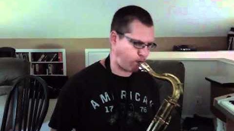 Beginner Jazz Improvisation Lesson 7A-Tenor Sax clip