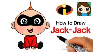 How to Draw Jack-Jack Easy | The Incredibles