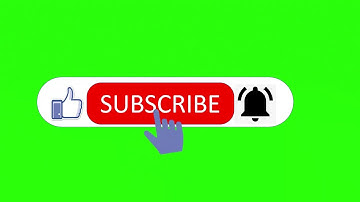 FREE Animated Subscribe Button Chroma Key For Subscribers