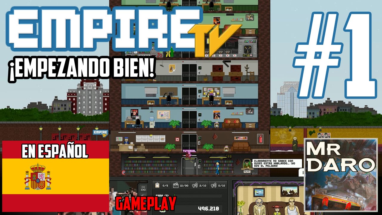 1Empire TV TycoonEn EspañolTutorial IntroducciónGameplay YouTube