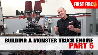 FIRST FIRE! | Building A Monster Truck Engine Pt 5