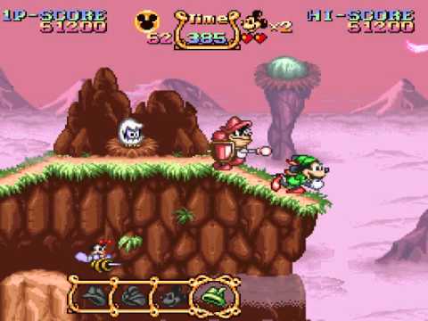 The Magical Quest Starring Mickey Mouse Speedrun (Hard) - 15:47