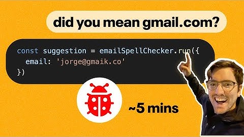 How to fix email typos in a website | javascript spell checker open source - zootools