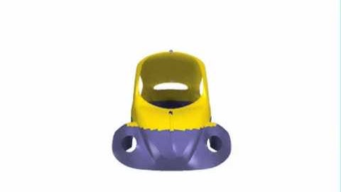 Mixed Finite Elements for Variational Surface Modeling: Beetle points