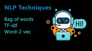 NLP Techniques | TF-iDF and bag of words Hands on | Natural Language Processing