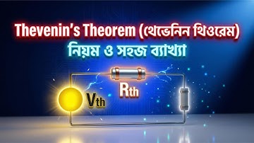 থেভেনিন থিওরেম এর সহজ ব্যাখ্যা ও নিয়ম | Thevenin