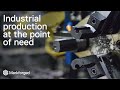 Industrial production at the point of need  markforged