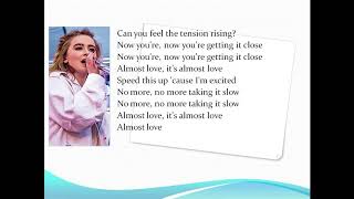 #Sabrina Carpenter - Almost Love video song (lyrics) :)