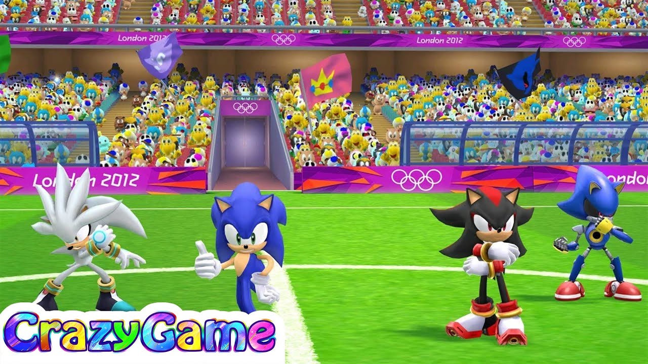 Mario and Sonic At the Olympic Games Football Vs. Team Mario
